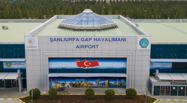 GAP Havaalanında uçuşlar yeniden başladı