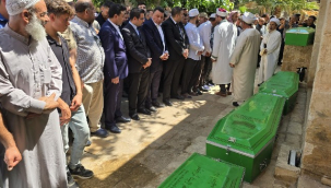 Harran gözyaşına boğuldu: Sivas'taki kazada can veren 4 işçi toprağa verildi