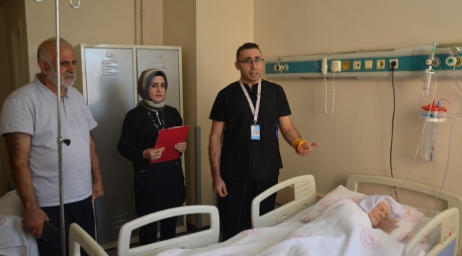 Şanlıurfa'da 94 yaşındaki hastaya 15 dakikada yeniden yaşam umudu