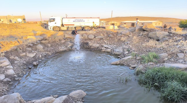 Siverek Belediyesi 'su' için seferber oldu