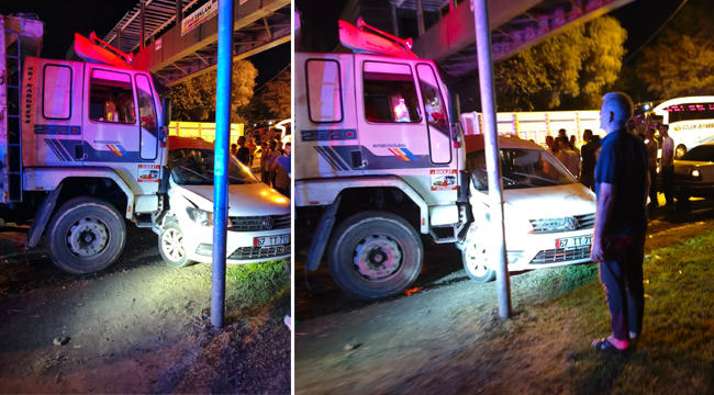 Siverek'in "Ölüm Yolu"nda trafik kazası: 1 yaralı
