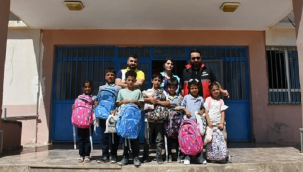 Siverek'te eğitime destek devam ediyor