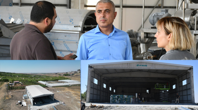 Siverek'te salça fabrikasının yapımı sürüyor
