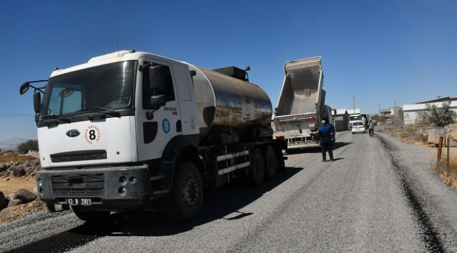 Siverek'te üstyapı çalışmaları devam ediyor