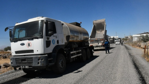 Siverek'te üstyapı çalışmaları devam ediyor
