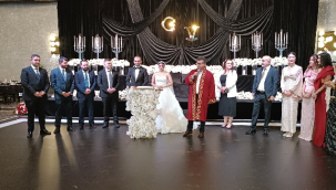 Bucak Aşiretinin mutlu günü: Dilan Gülsen ile Veysel Emre Bucak dünya evine girdi