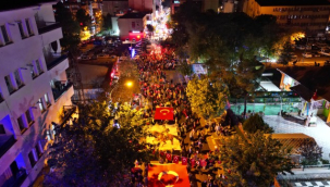 Siverek'te Cumhuriyet kutlamalarında fener alayı heyecanı