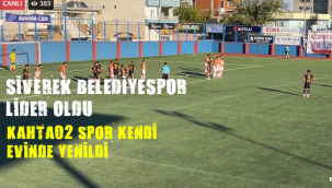 Siverek Belediyespor liderlik koltuğunda