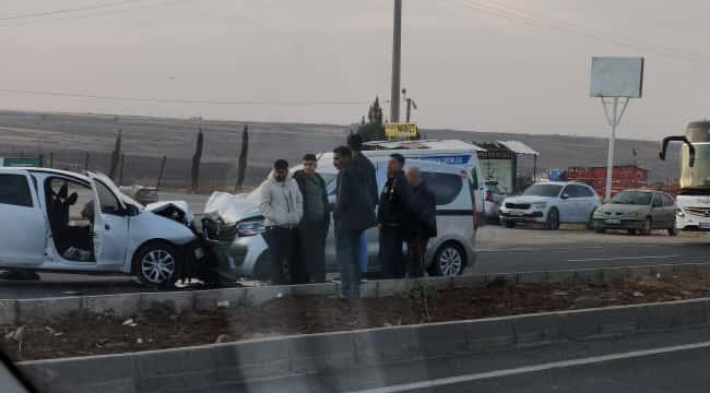 Siverek'te trafik kazası: 8 yaralı