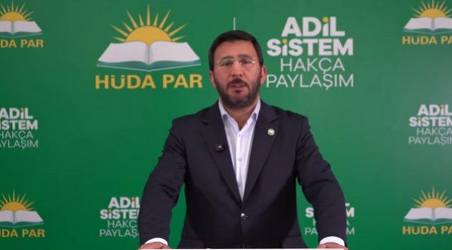 HÜDA PAR'dan Suriye'de Barış Çağrısı: "Silahla Değil Diyalogla Huzur Mümkün"