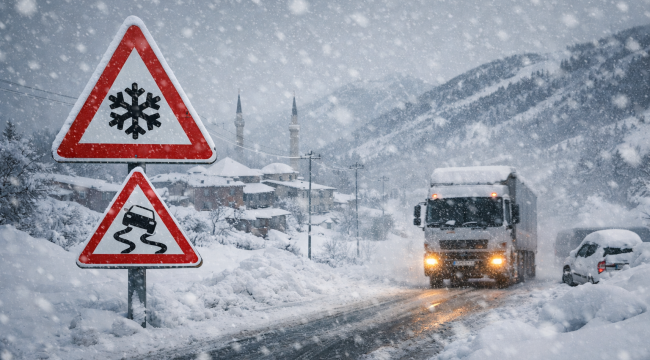 Meteorolojiden Siverek için kuvvetli kar yağışı uyarısı