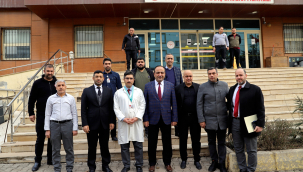 Müdür Berk, Siverek'te İncelemelerde Bulundu