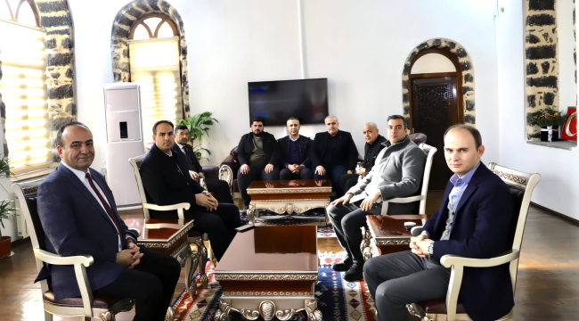 Müdür Berk'ten Siverek Kaymakamlığına Ziyaret