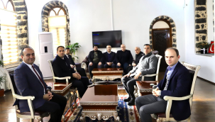 Müdür Berk'ten Siverek Kaymakamlığına Ziyaret