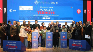 Şanlıurfa'da 13 bin 790 sosyal konut için hak sahipliği kurası yapıldı