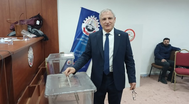 Siverek Esnafı tek ses: Hacı İnan yeniden seçildi