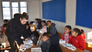 Siverek'te öğrencilere hijyen desteği ve bilinçlendirme çalışması