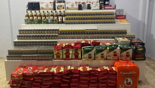 Viranşehir'de kaçak tütün ve alkol operasyonu: Çok sayıda ürün ele geçirildi