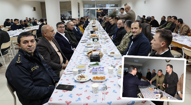 Başkan Bucak, İlçe Protokolü ile İftar Programında Buluştu