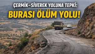 Çermik–Siverek Yoluna Tepki: "Burası Ölüm Yolu"