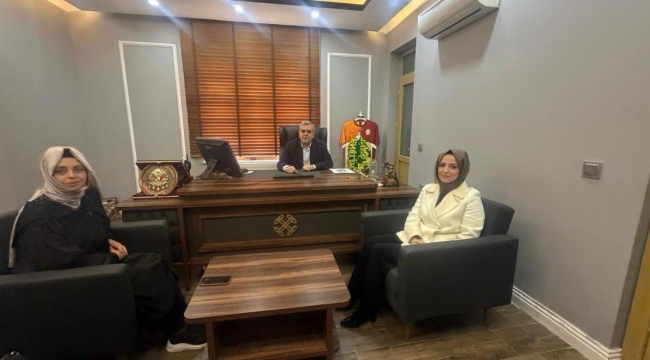 Elif Tunçkaşık'tan Eski Başkan Beyazgül'e Ziyaret