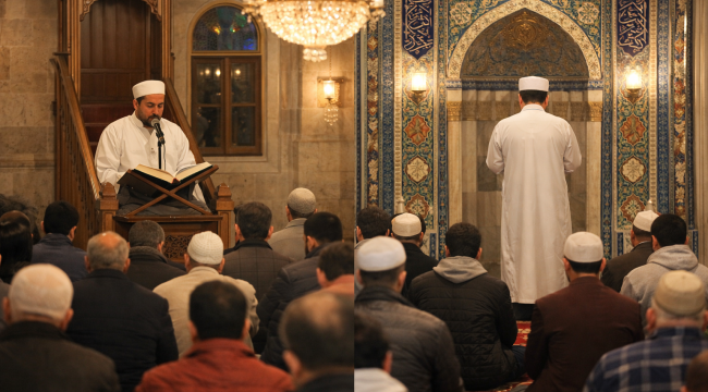 Siverek Haliliye Camii'nde Hatimle Teravih Namazı Başlıyor