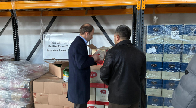 Siverek Kaymakamı SAK Depoya Girdi, Tek Tek İnceledi!