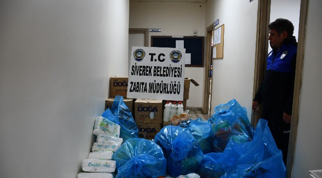 Siverek'te 5 ton bozuk ürün imha edildi