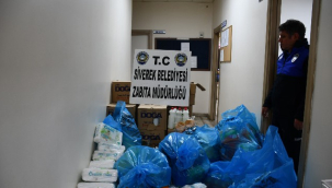 Siverek'te 5 ton bozuk ürün imha edildi