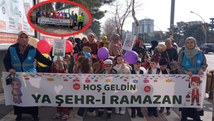 Siverek'te Ramazan'ın manevi iklimi minik yüreklerle yaşandı