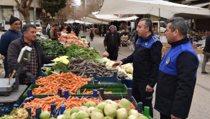Siverek'te semt pazarlarına sıkı denetim