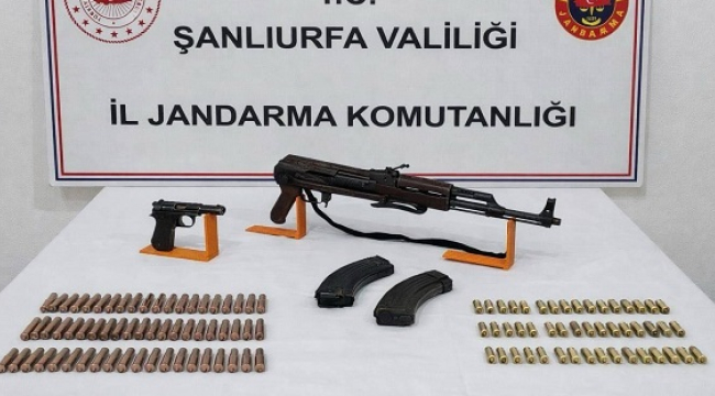 Siverek'te Silah ve Mühimmat Ele Geçirildi