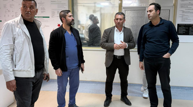 AK Parti Siverek İlçe Başkanı Cengiz Özeyranoğlu'ndan Hastane ve Gençlik Ziyareti