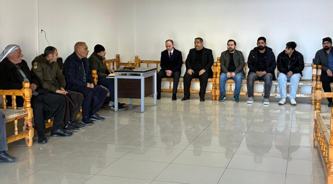 Kaymakam Salih Sak'tan Taziye Ziyareti
