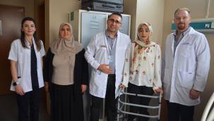 Şanlıurfa'da hastanın kalçasına damarlı kemik nakli yapıldı