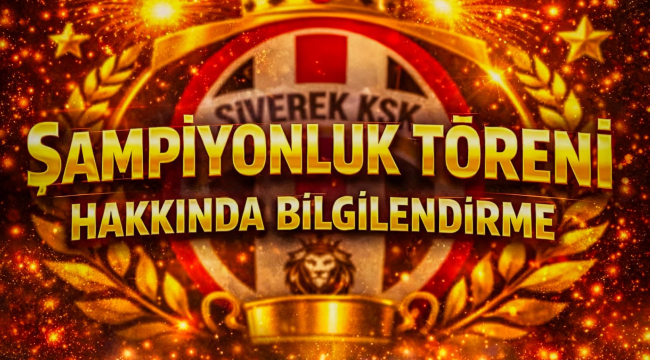 Siverek Kadın Spor Kulübü'nün Şampiyonluk Töreni Ertelendi