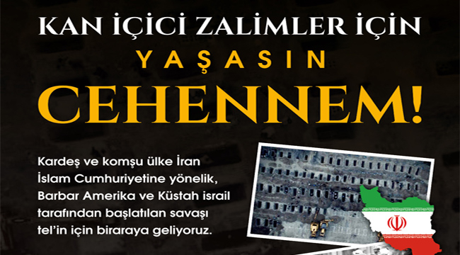 Siverek'te İsrail ve ABD'ye karşı dev protesto düzenlenecek!