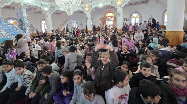 Siverek'te öğrencilerden cami ziyareti