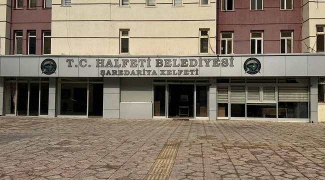 Halfeti Belediyesi'nde şok gözaltılar!