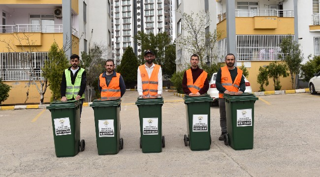 Siverek'te 'çöp konteynersiz yaşam' projesi başladı