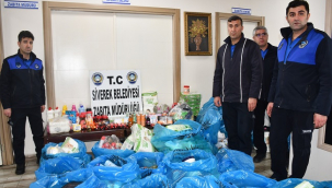 Siverek zabıtası 5 ton ürünü imha etti