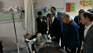 Vali Şıldak Siverek'te okul saldırısı sonrası incelemelerde bulundu