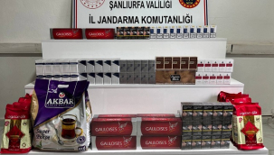 Viranşehir ve Birecik'te kaçak tütün operasyonu yapıldı
