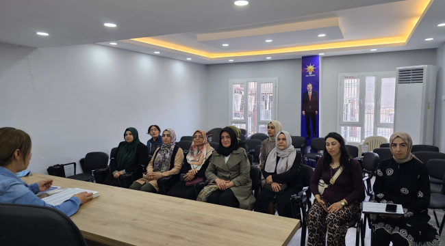 AK Parti Siverek Kadın Kolları'nda Haftalık İstişare