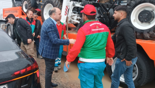 Başkan Nihat Çiftçi Birecik'te Afet Bölgesinde İncelemelerde Bulundu
