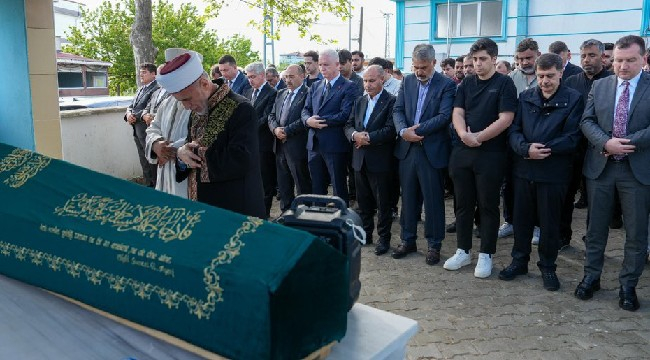 Eski Siverek Kaymakamı Hamza Erkal'ın vefat eden oğlu dualarla uğurlandı