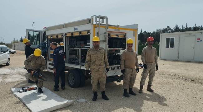  Şanlıurfa'da korucular afetlere karşı eğitildi