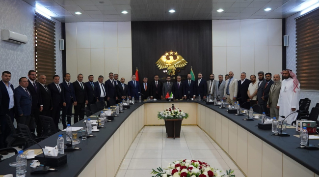 Şanlıurfa Heyetinden Rakka'da Ekonomik İş Birliği Görüşmeleri