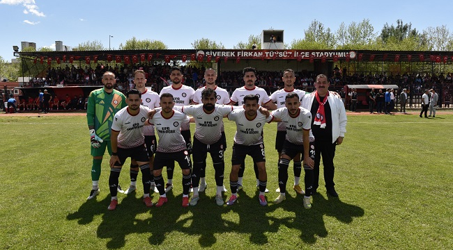 Siverek Belediyespor 30 Yıllık Hasreti Bitirmeye Çok Yakın