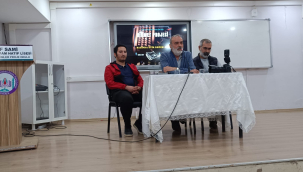Siverek Gazeteciler Cemiyeti üyeleri, öğrencilerle basında etik değerleri konuştu